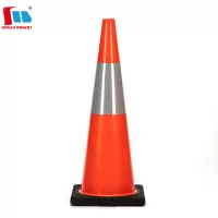 900mm(36") Black Base Road Safety Cones